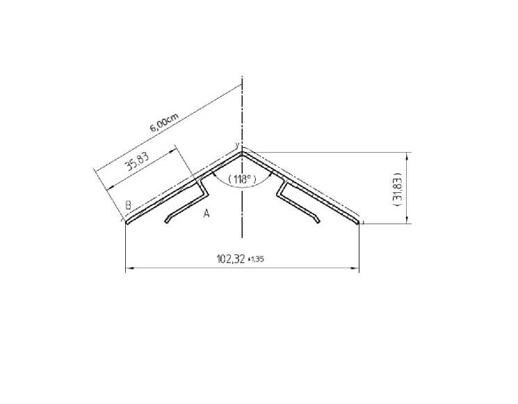 Gjutning av aluminium till 6 mm polykarbonat