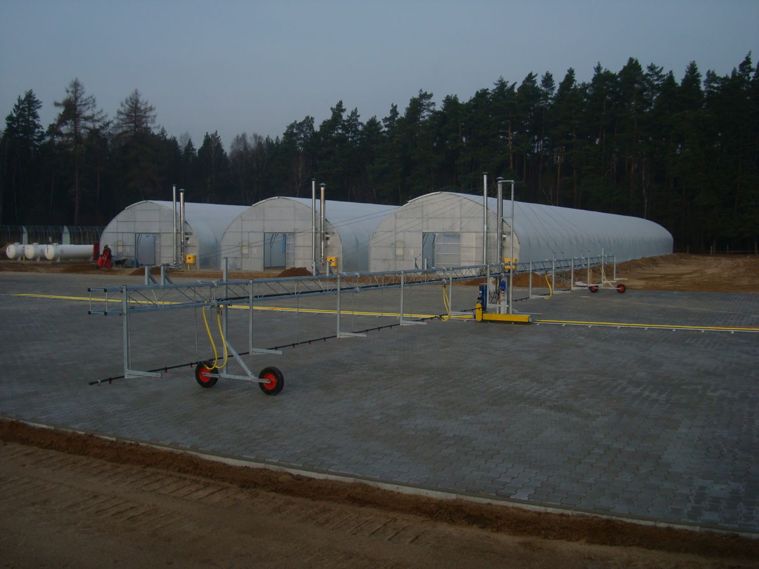 Växthus Agro Tunnel 8m